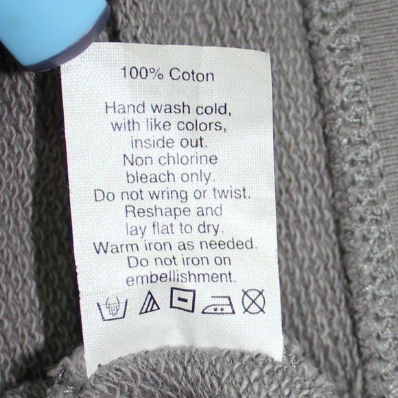 J.Crew Factory Embellished with Jewells Sweatshirt Gray Crew neck , Small - Picture 5 of 7